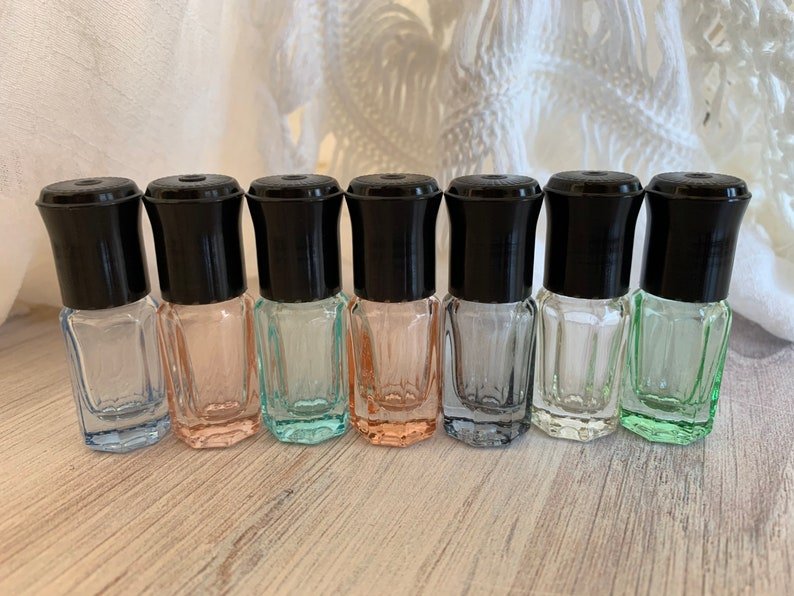 Pastel Gemstone Roller Bottles ~ 5 ml ~ Glass Bottle ~ Essential Oil Roller ~ Aromatherapy ~ Holistic ~ Gift ~ Travel ~ DIY Perfume ~ Gifts - 图片 10